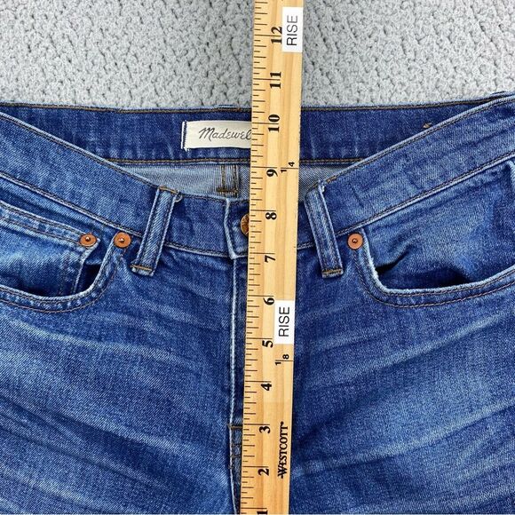 Madewell Women High Rise The Slim Boyjean: Rip and Repair Edition | Size: 24 - Picture 10 of 15
